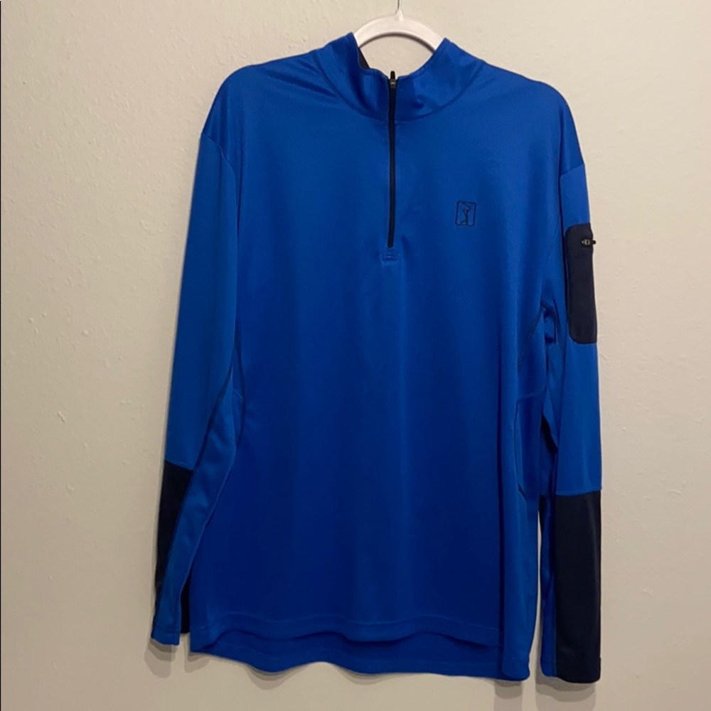 PGA Tour quarter zip golf pullover sweatshirt